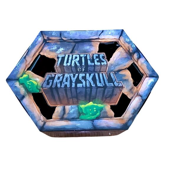 SDCC 2025 Mattel Masters of the Universe TMNT Grayskull Skele-Shredder - Picture 4 of 7